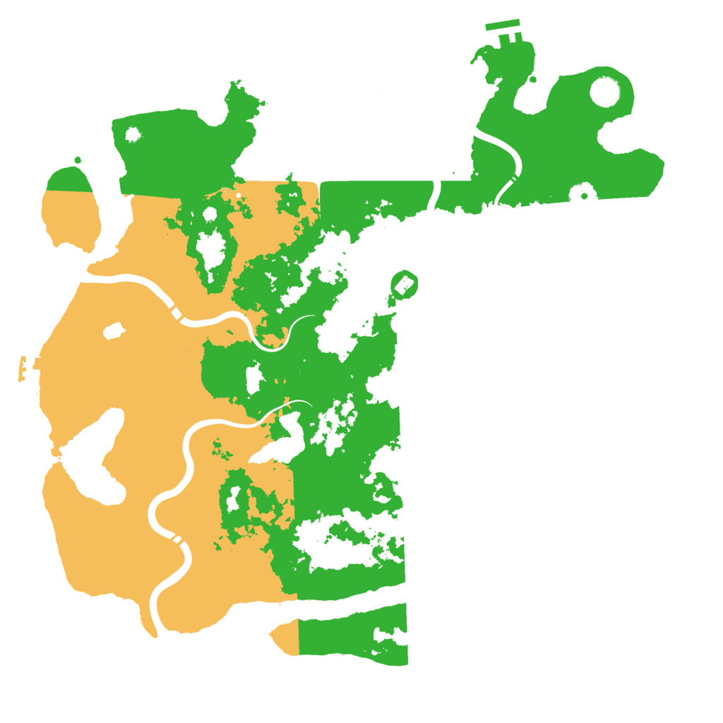 Biome Rust Map: Procedural Map, Size: 4250, Seed: 1737376961