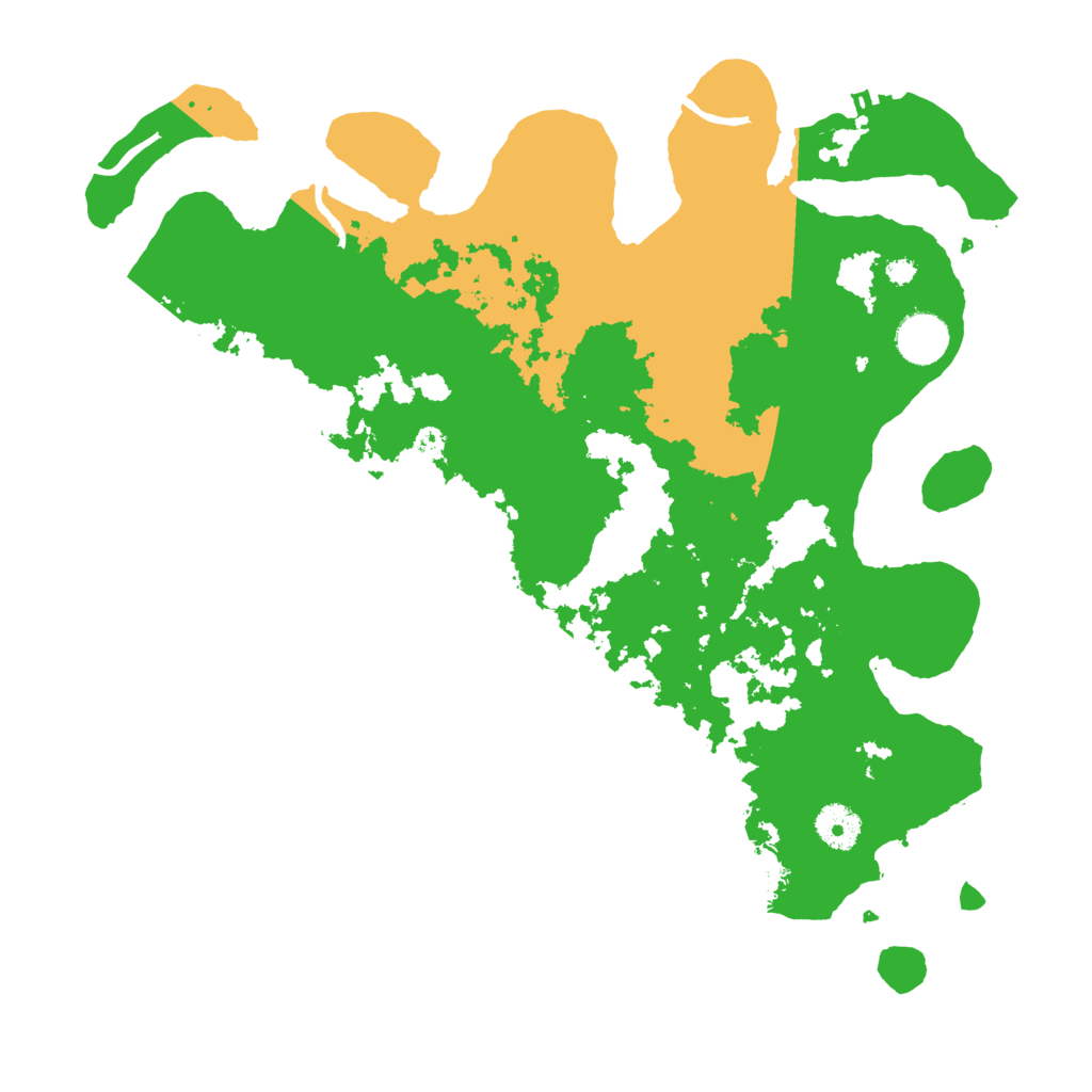 Biome Rust Map: Procedural Map, Size: 3700, Seed: 1854567268