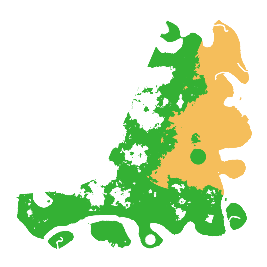 Biome Rust Map: Procedural Map, Size: 4500, Seed: 317222190
