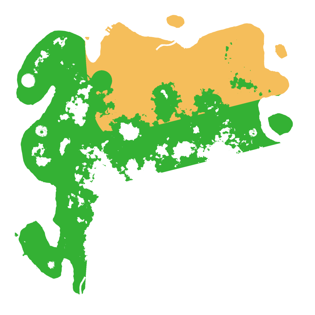 Biome Rust Map: Procedural Map, Size: 4050, Seed: 846612524