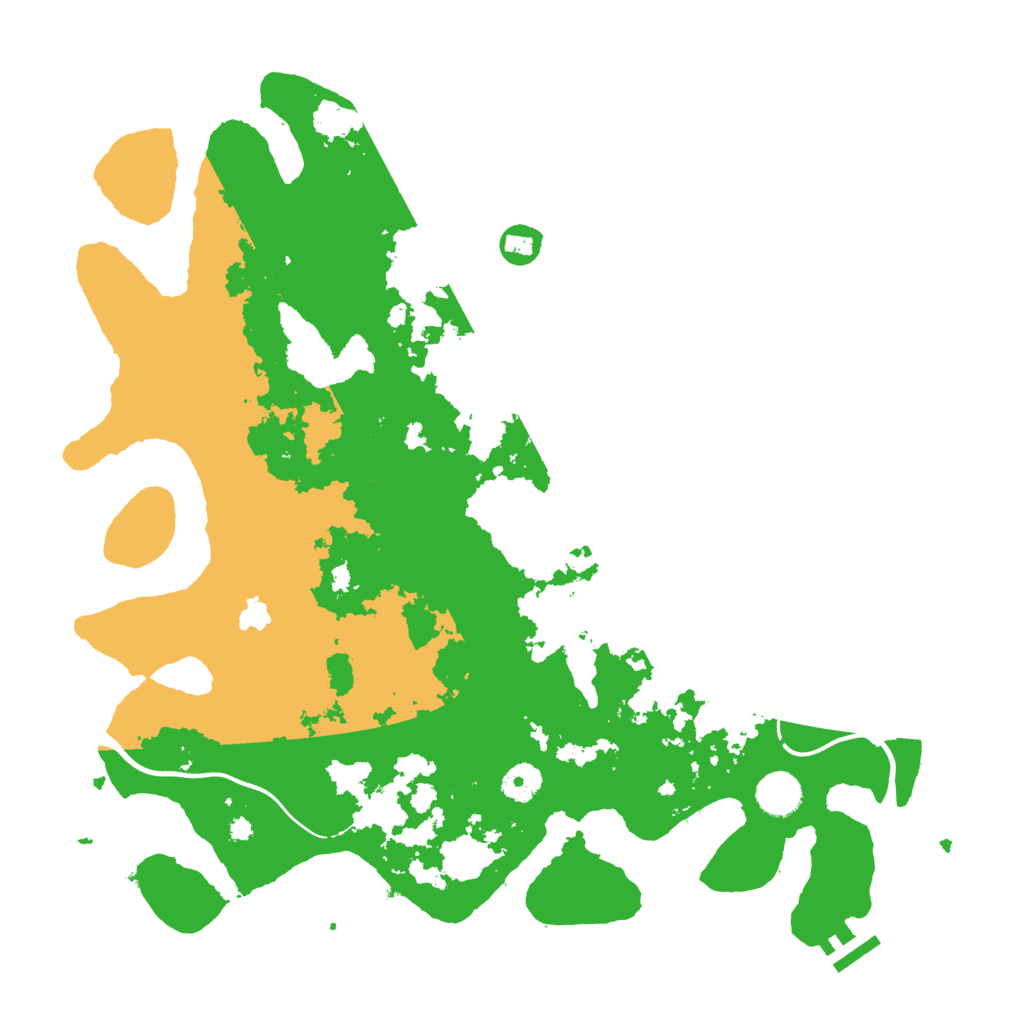 Biome Rust Map: Procedural Map, Size: 4000, Seed: 15319513