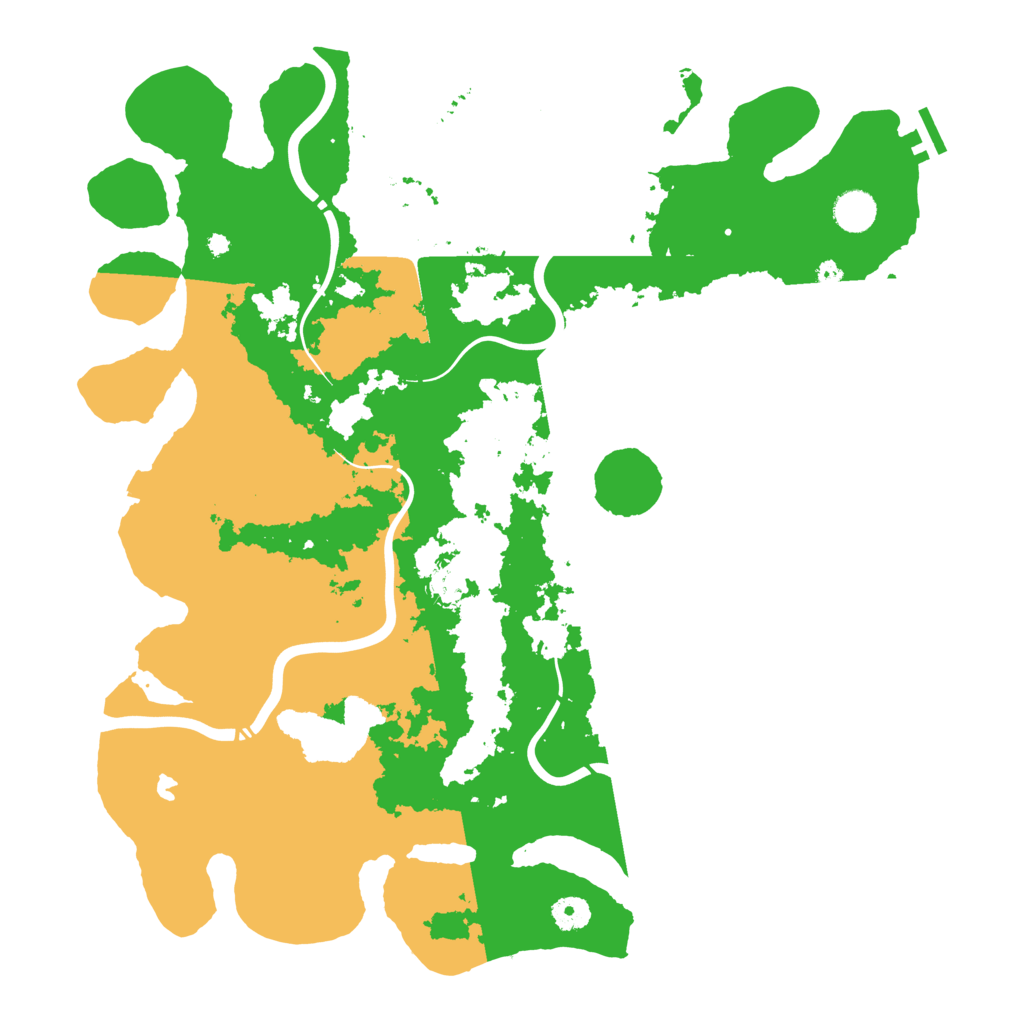 Biome Rust Map: Procedural Map, Size: 4250, Seed: 1881272740