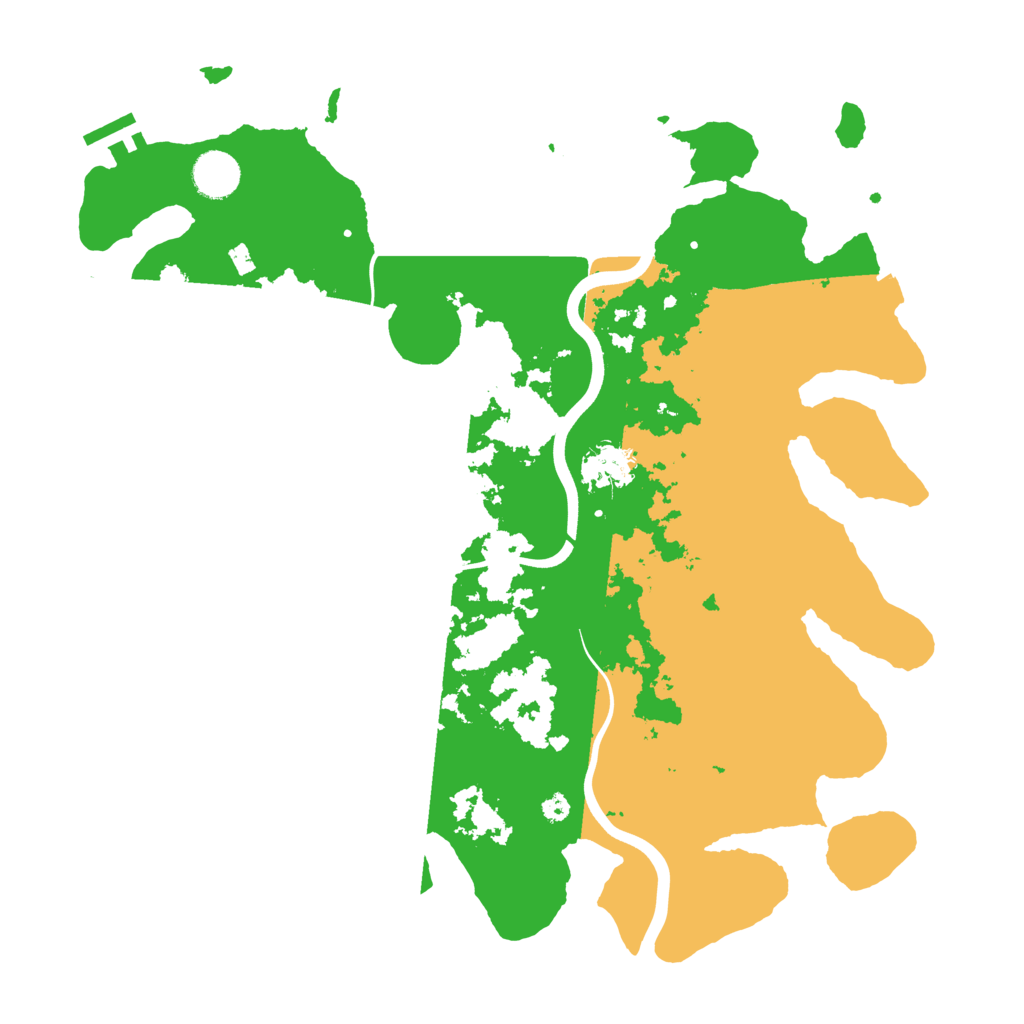 Biome Rust Map: Procedural Map, Size: 3800, Seed: 511513856