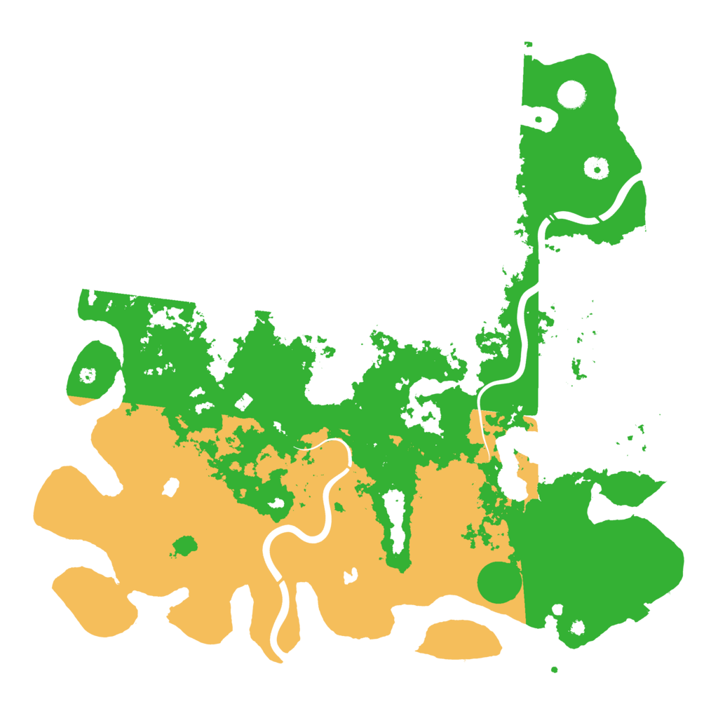 Biome Rust Map: Procedural Map, Size: 4500, Seed: 1573366374