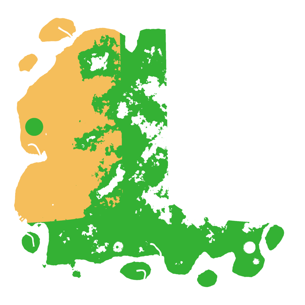 Biome Rust Map: Procedural Map, Size: 4500, Seed: 722889803