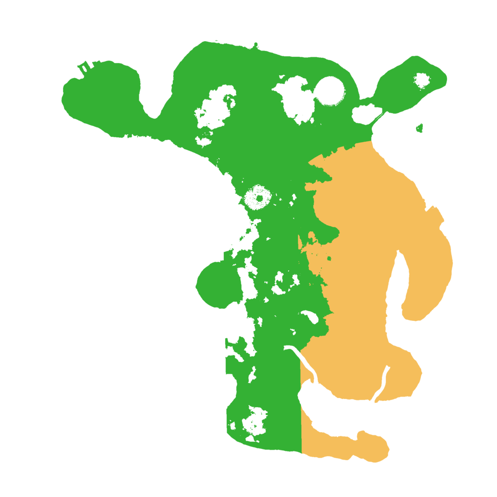 Biome Rust Map: Procedural Map, Size: 3000, Seed: 1458146971