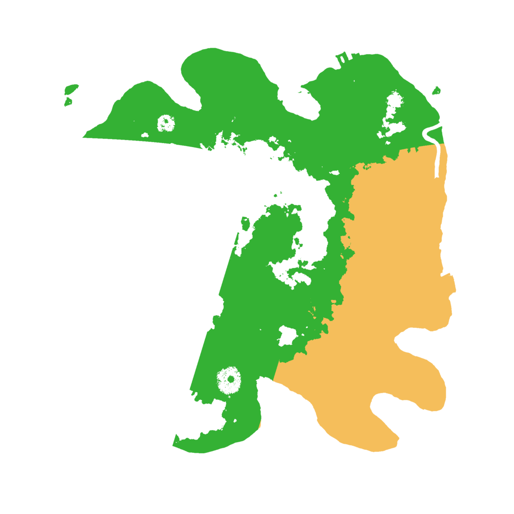Biome Rust Map: Procedural Map, Size: 3000, Seed: 1893468445