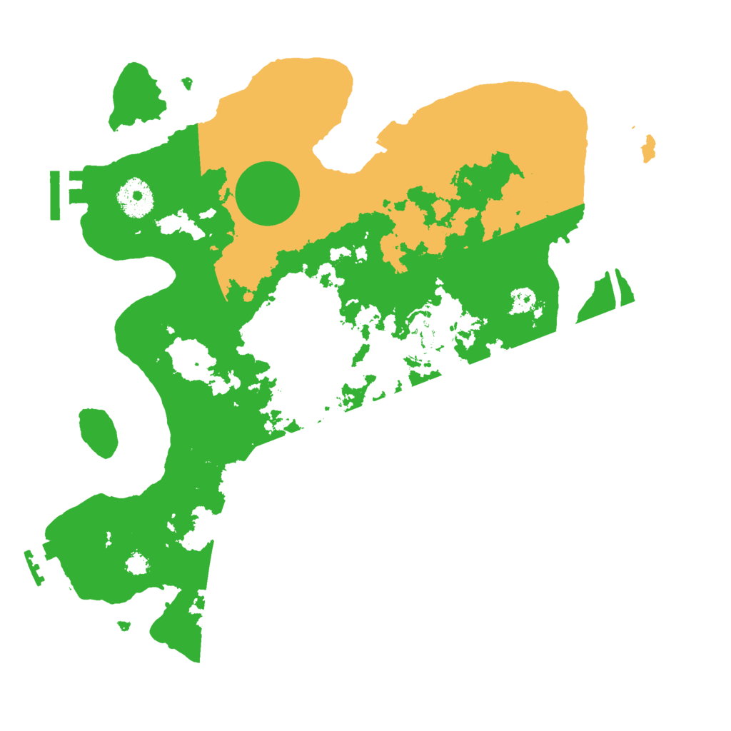 Biome Rust Map: Procedural Map, Size: 3000, Seed: 186052708