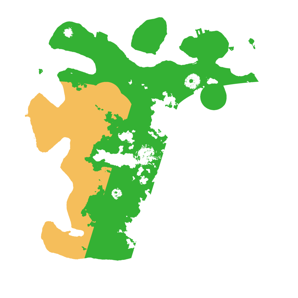 Biome Rust Map: Procedural Map, Size: 3000, Seed: 1337420