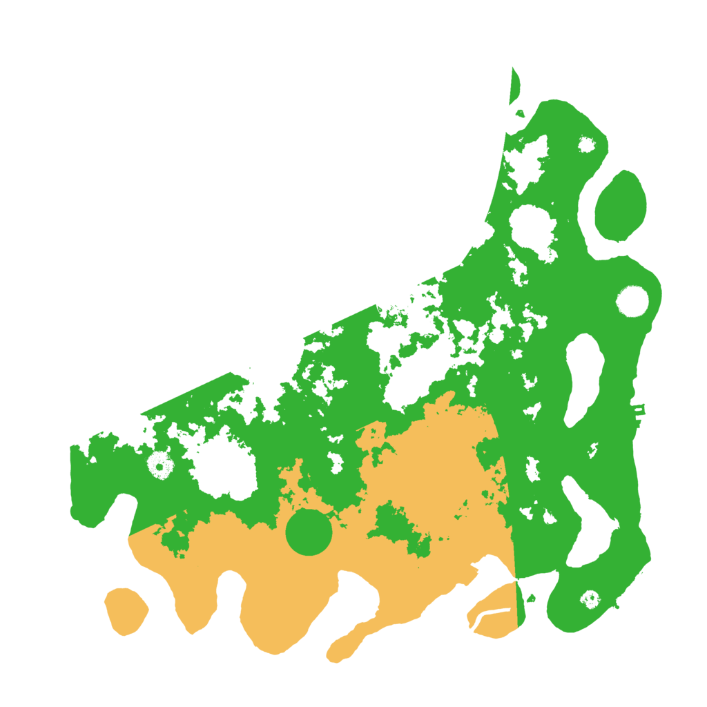 Biome Rust Map: Procedural Map, Size: 4000, Seed: 107042375