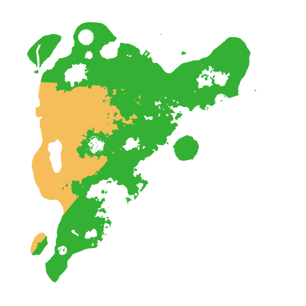 Biome Rust Map: Procedural Map, Size: 3500, Seed: 1186583647