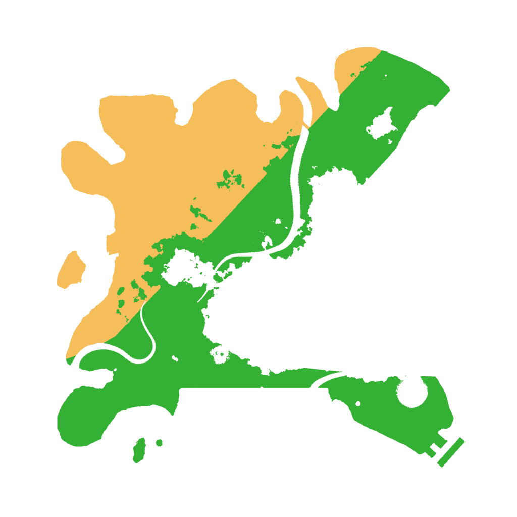 Biome Rust Map: Procedural Map, Size: 3000, Seed: 1691548963