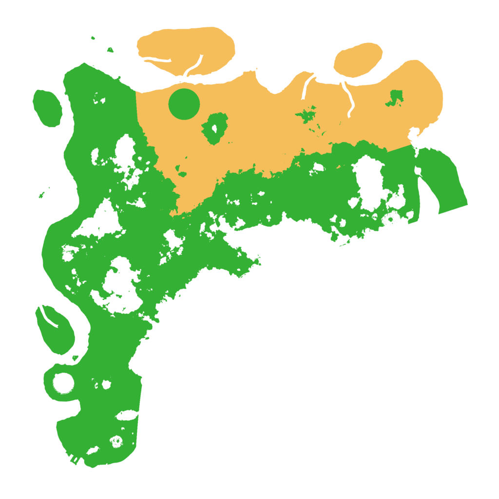 Biome Rust Map: Procedural Map, Size: 4200, Seed: 55655512