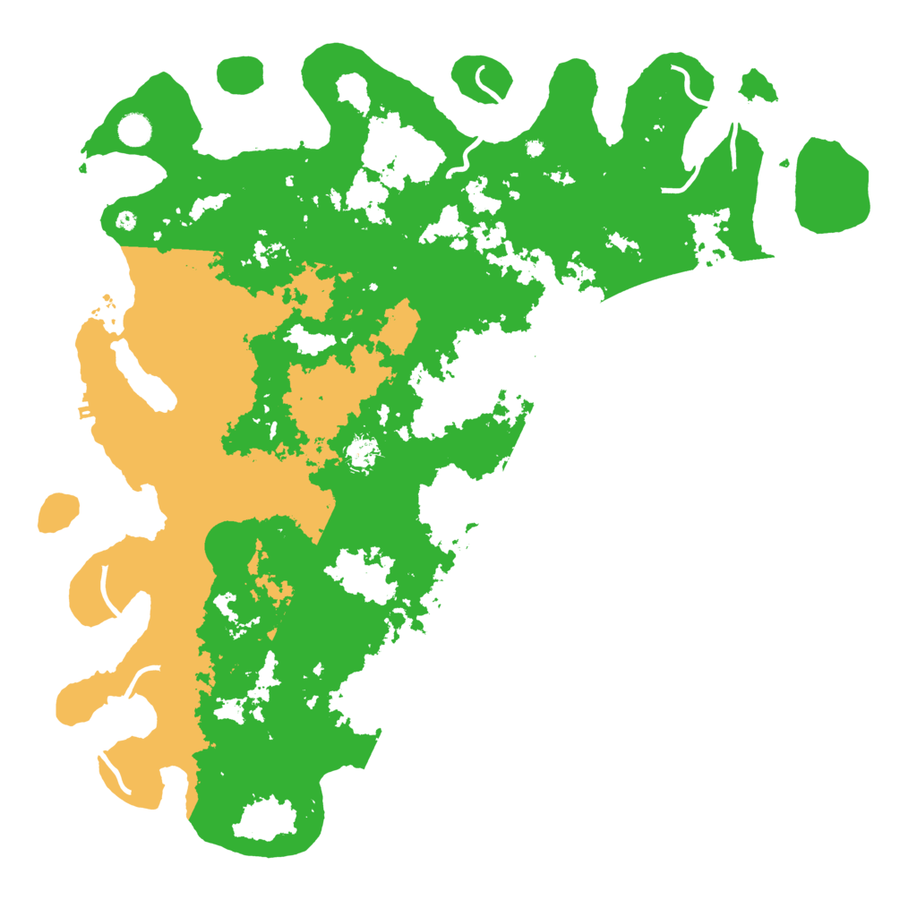 Biome Rust Map: Procedural Map, Size: 4800, Seed: 1103990182