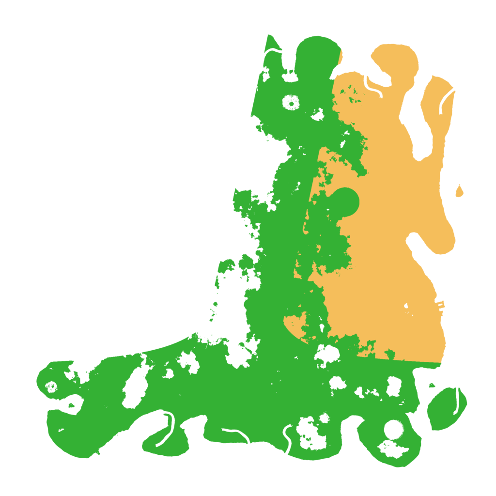 Biome Rust Map: Procedural Map, Size: 4500, Seed: 2189952