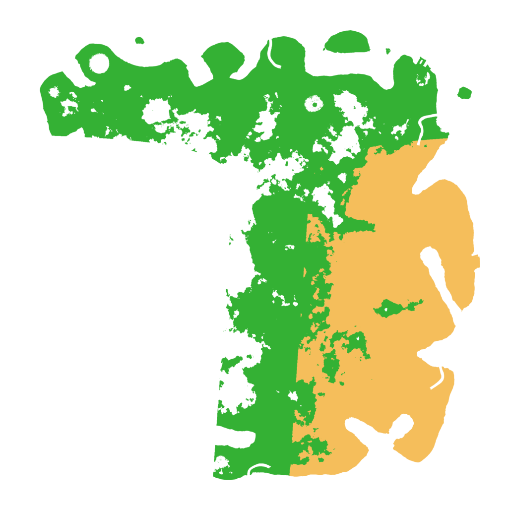Biome Rust Map: Procedural Map, Size: 4500, Seed: 123654