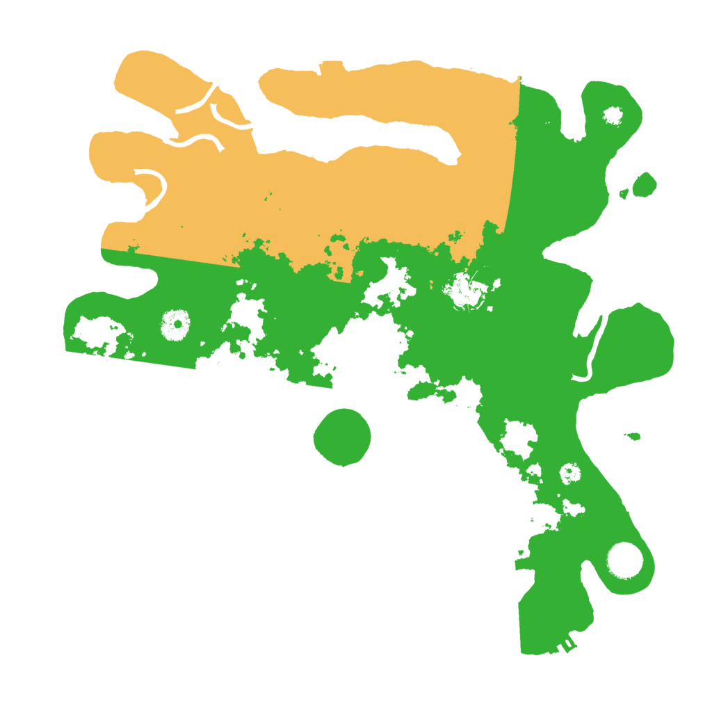 Biome Rust Map: Procedural Map, Size: 3500, Seed: 788868609