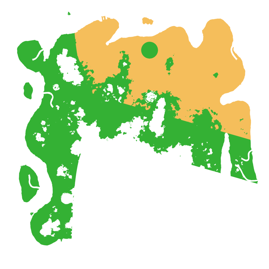 Biome Rust Map: Procedural Map, Size: 4250, Seed: 2313
