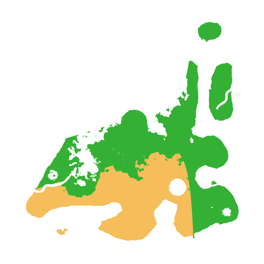 Biome Rust Map: Procedural Map, Size: 2750, Seed: 4848