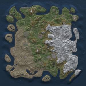 Thumbnail Rust Map: Procedural Map, Size: 4250, Seed: 1327816994, 18 Monuments