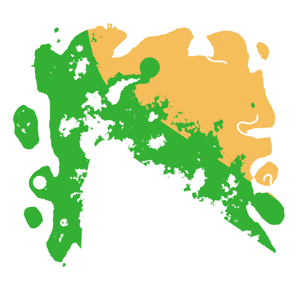 Biome Rust Map: Procedural Map, Size: 4000, Seed: 1515617516