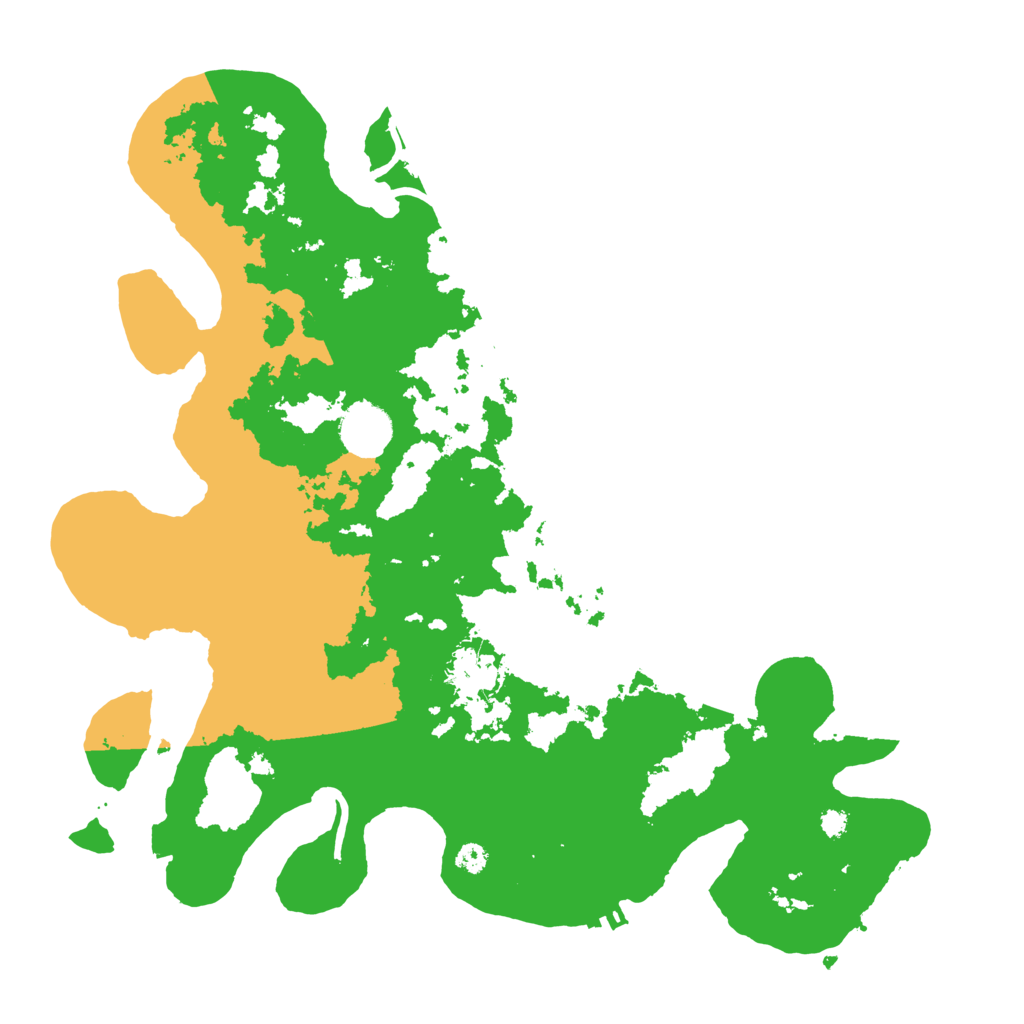 Biome Rust Map: Procedural Map, Size: 3500, Seed: 639071288