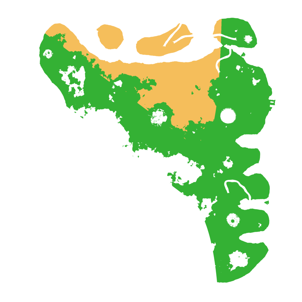 Biome Rust Map: Procedural Map, Size: 3500, Seed: 1567786673