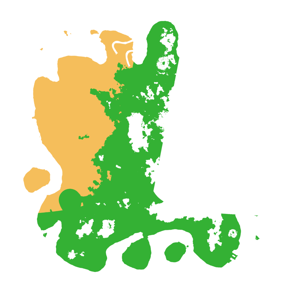 Biome Rust Map: Procedural Map, Size: 3500, Seed: 467851