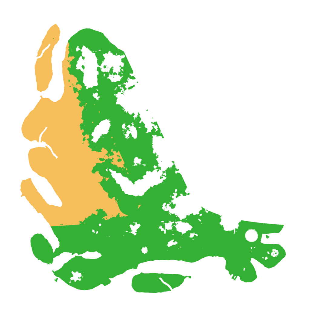 Biome Rust Map: Procedural Map, Size: 4300, Seed: 657390430