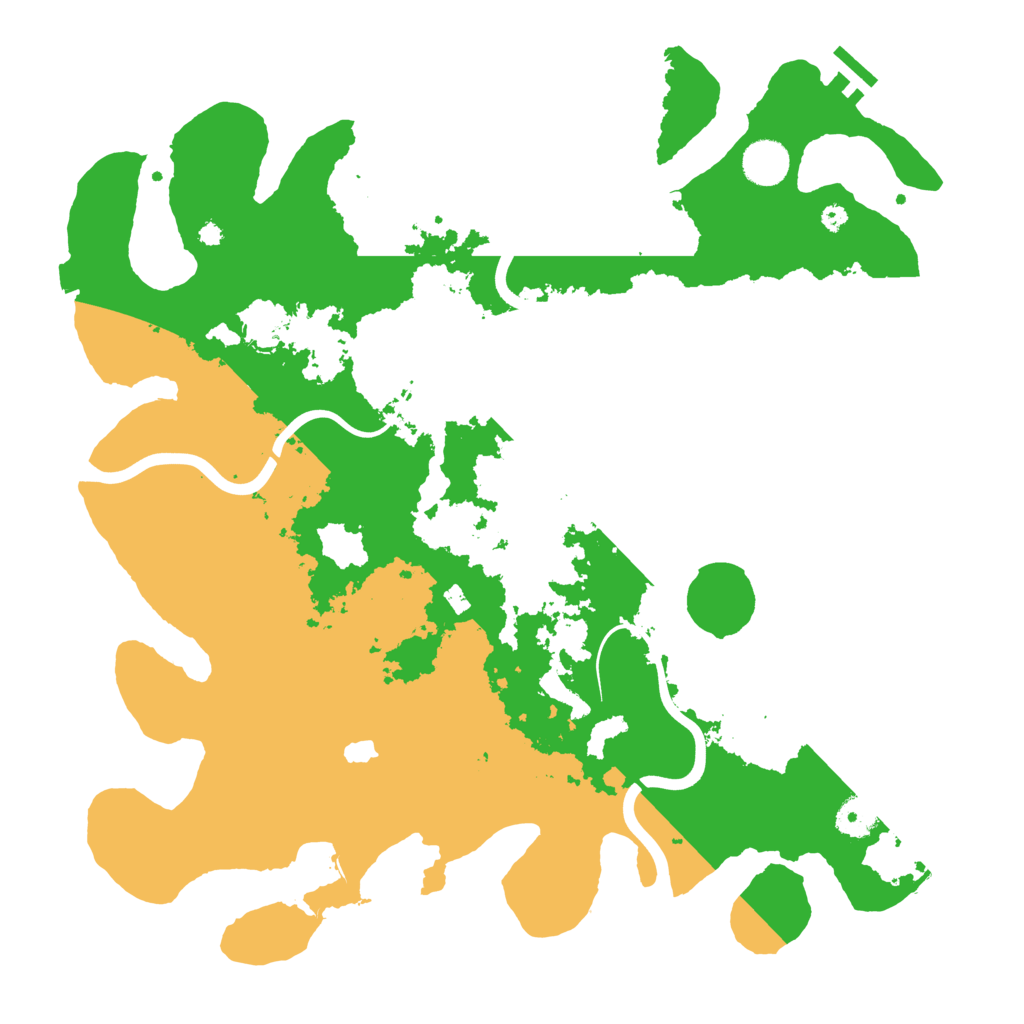 Biome Rust Map: Procedural Map, Size: 4000, Seed: 4926351