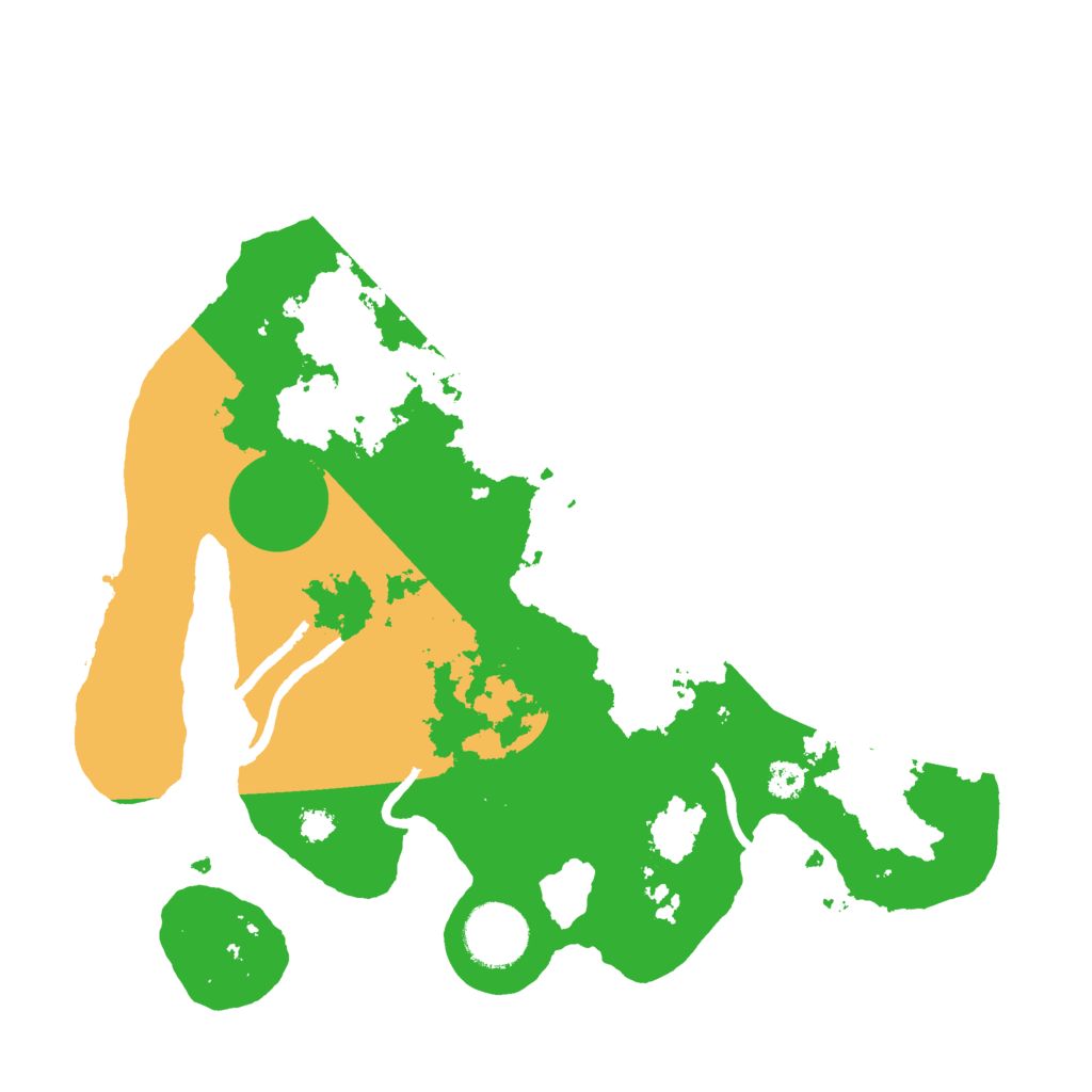 Biome Rust Map: Procedural Map, Size: 3000, Seed: 859257404