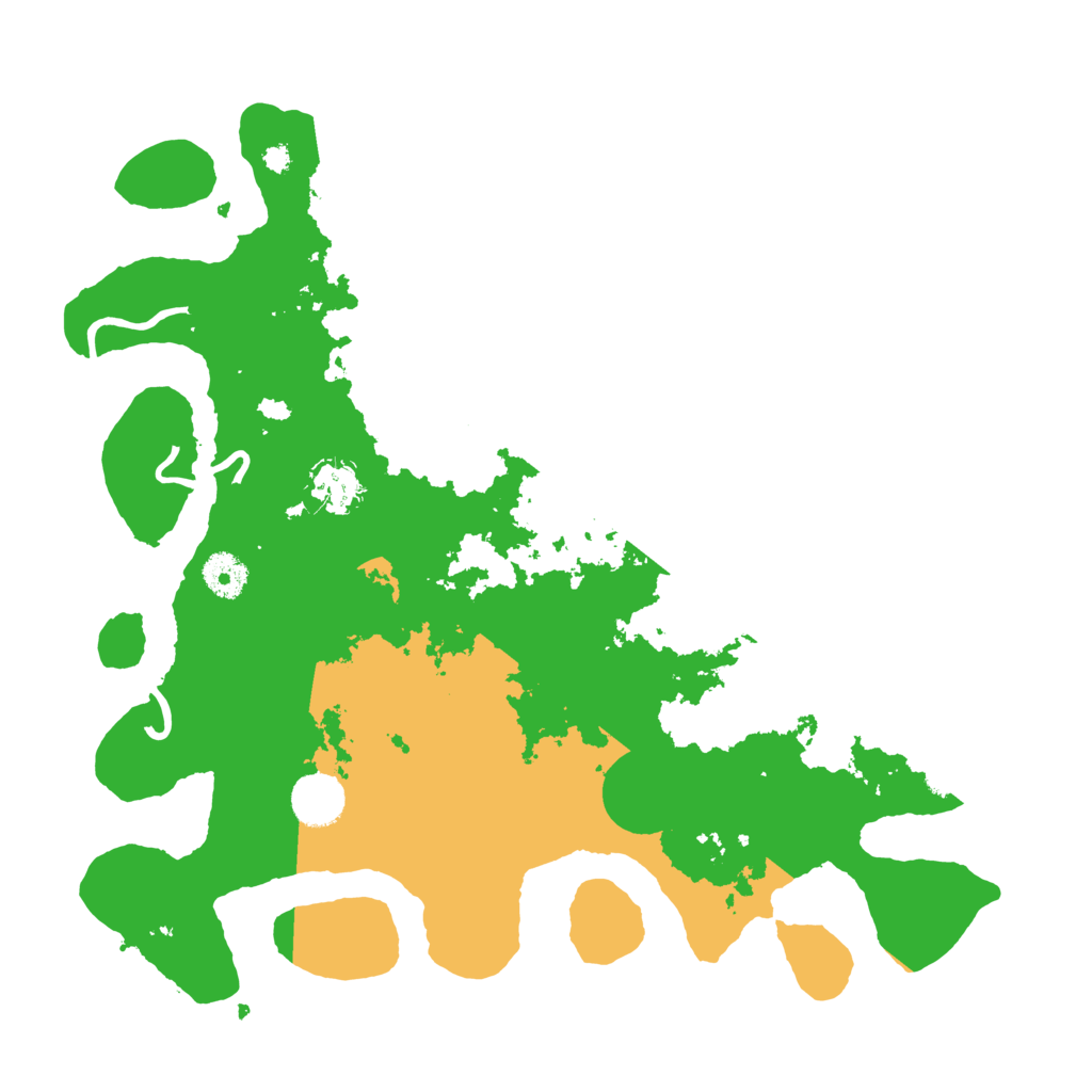 Biome Rust Map: Procedural Map, Size: 3700, Seed: 2009578890