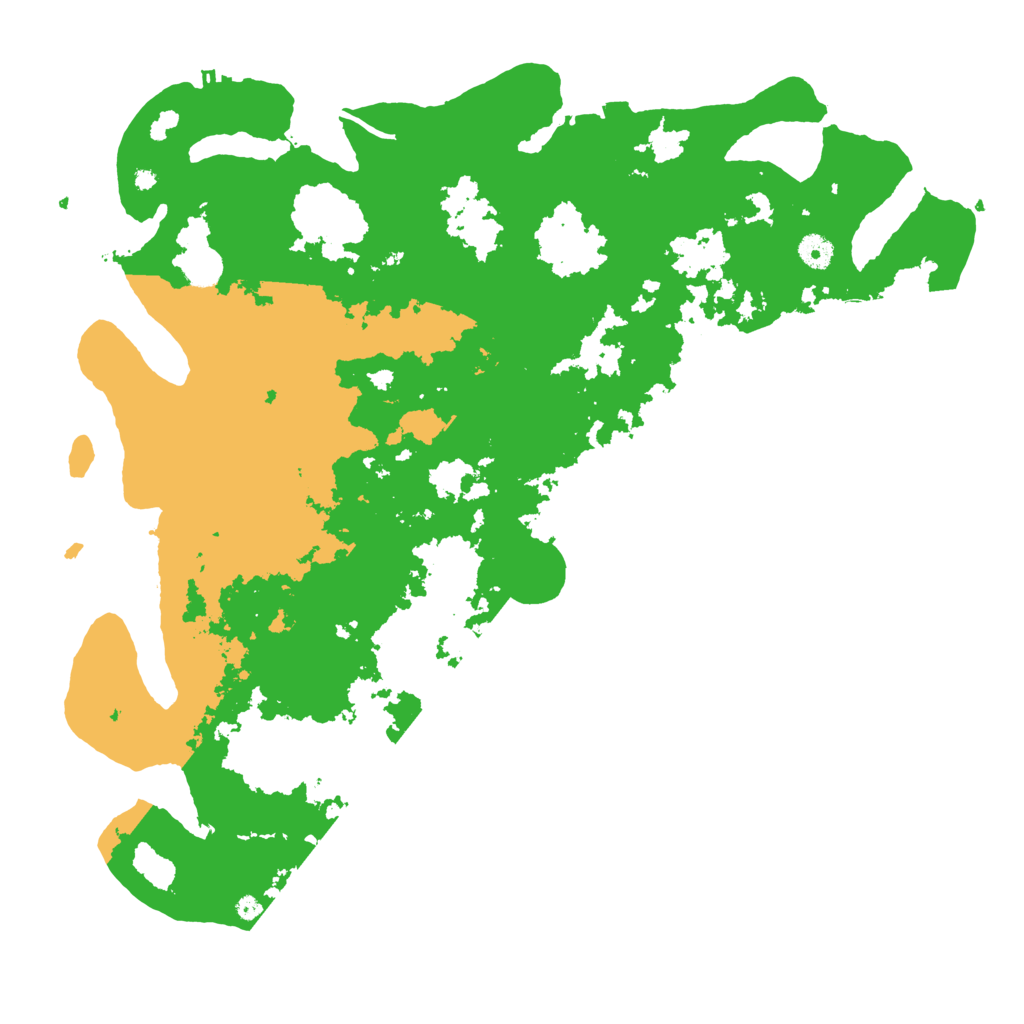 Biome Rust Map: Procedural Map, Size: 4500, Seed: 640082128