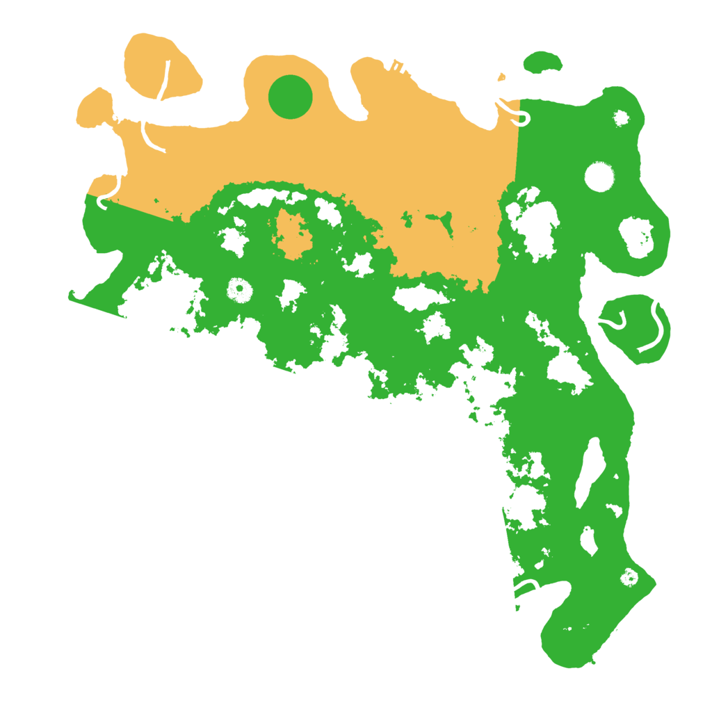 Biome Rust Map: Procedural Map, Size: 4250, Seed: 19599