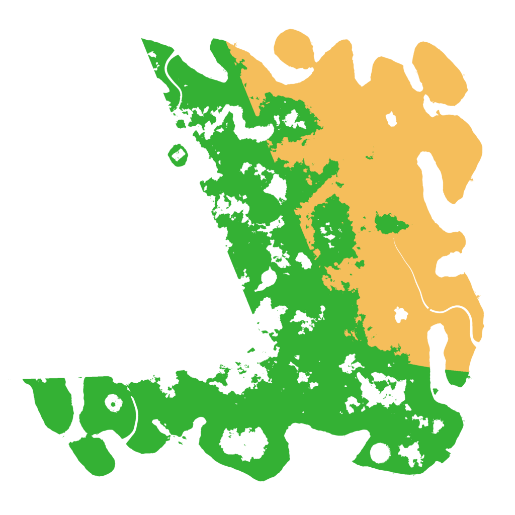 Biome Rust Map: Procedural Map, Size: 4500, Seed: 2115250656