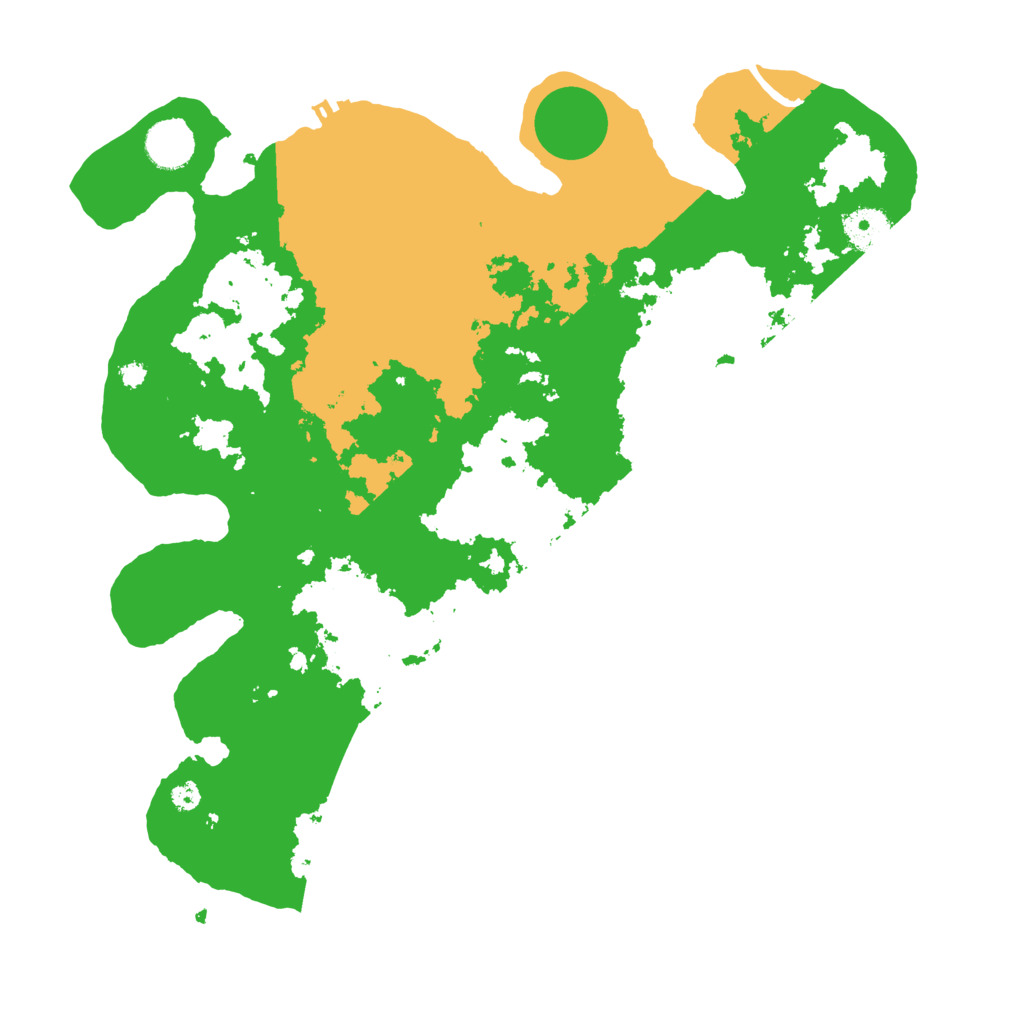 Biome Rust Map: Procedural Map, Size: 3700, Seed: 30923360