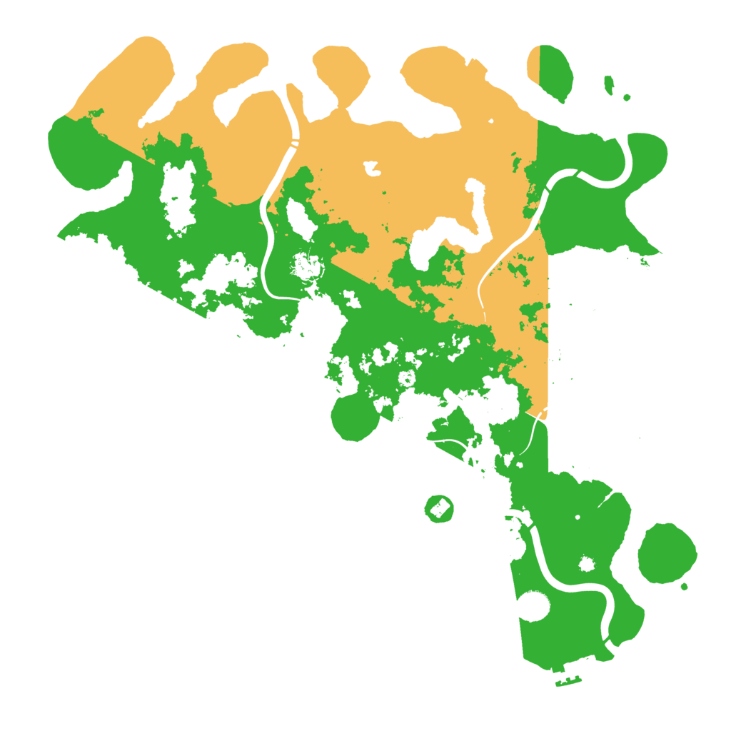 Biome Rust Map: Procedural Map, Size: 4250, Seed: 1415819517