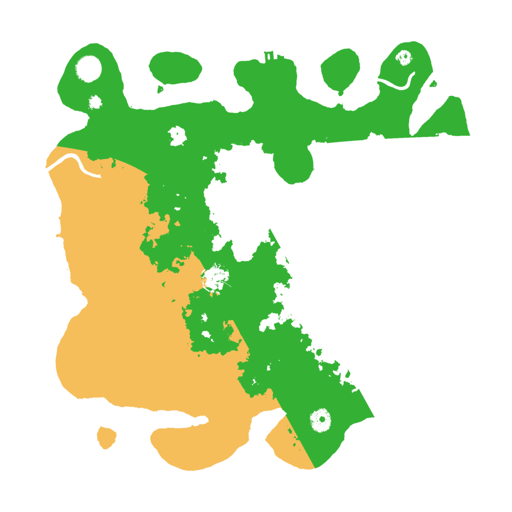Biome Rust Map: Procedural Map, Size: 3500, Seed: 2829048