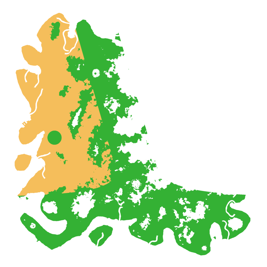 Biome Rust Map: Procedural Map, Size: 5000, Seed: 1044213011