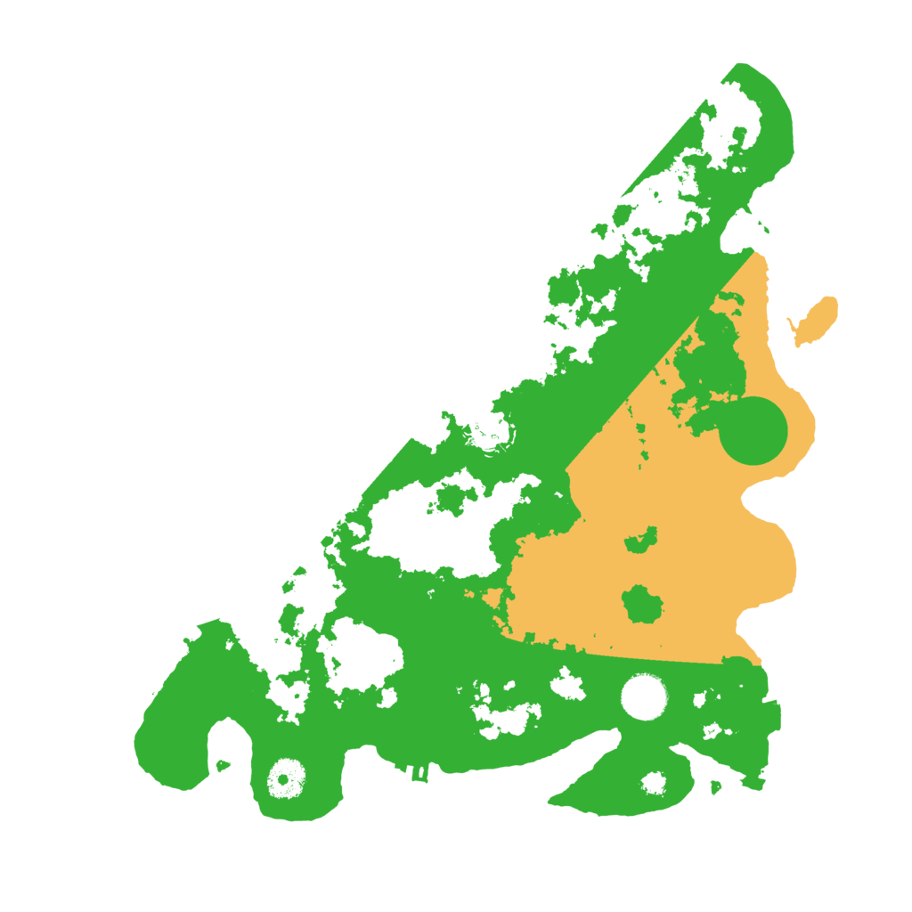 Biome Rust Map: Procedural Map, Size: 3500, Seed: 5607383