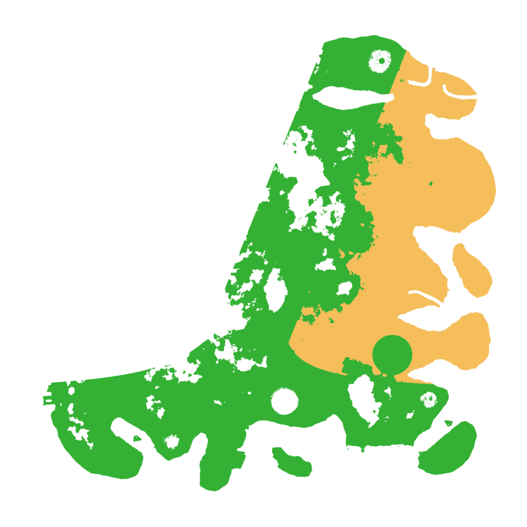 Biome Rust Map: Procedural Map, Size: 3500, Seed: 1593300773