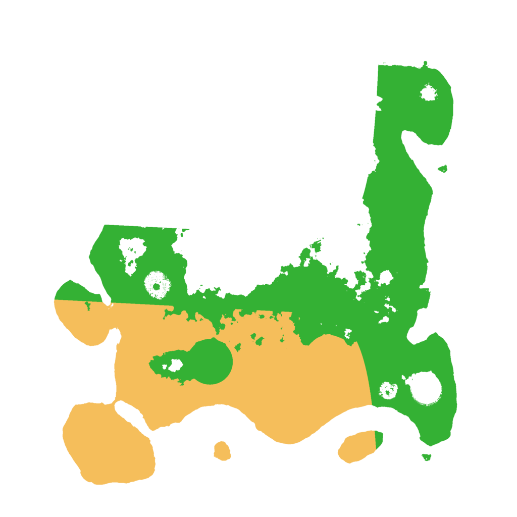 Biome Rust Map: Procedural Map, Size: 3000, Seed: 915764722