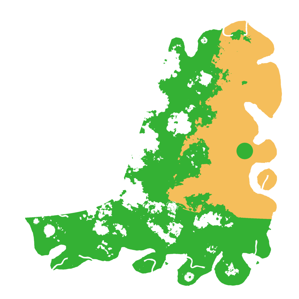Biome Rust Map: Procedural Map, Size: 4800, Seed: 1063884910