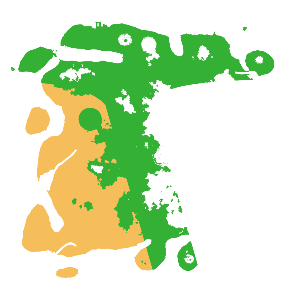 Biome Rust Map: Procedural Map, Size: 3500, Seed: 1065005067