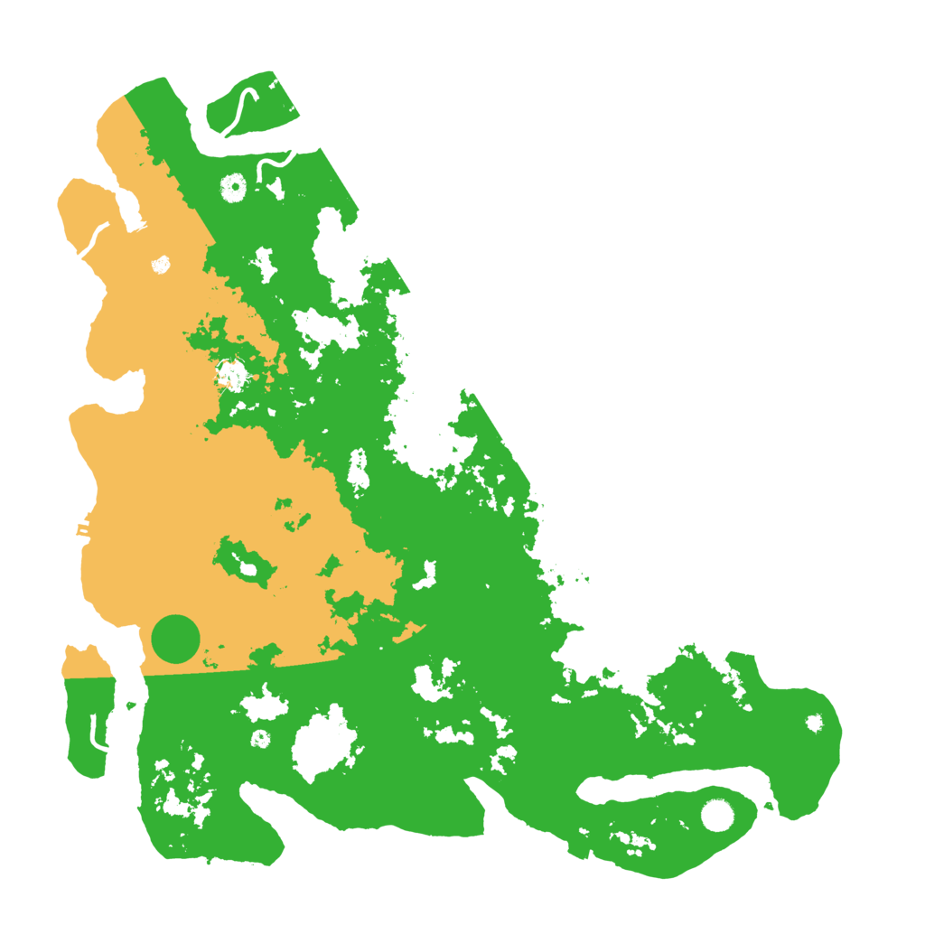 Biome Rust Map: Procedural Map, Size: 5000, Seed: 857025806