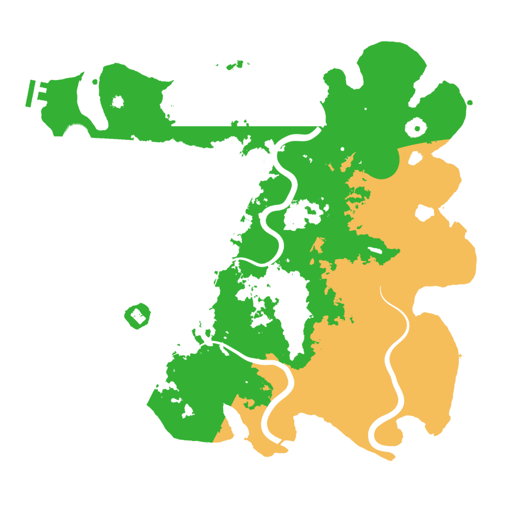 Biome Rust Map: Procedural Map, Size: 3750, Seed: 1442751907