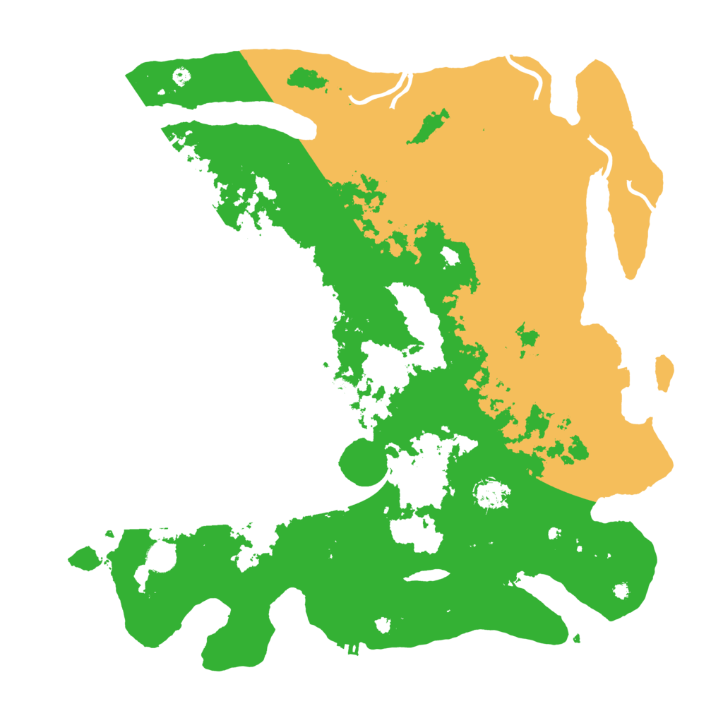 Biome Rust Map: Procedural Map, Size: 4250, Seed: 731489642