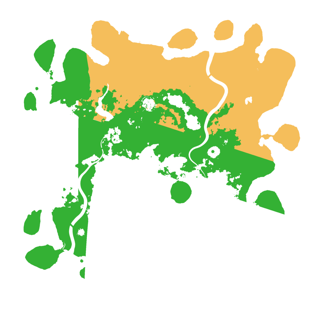 Biome Rust Map: Procedural Map, Size: 4000, Seed: 14465054