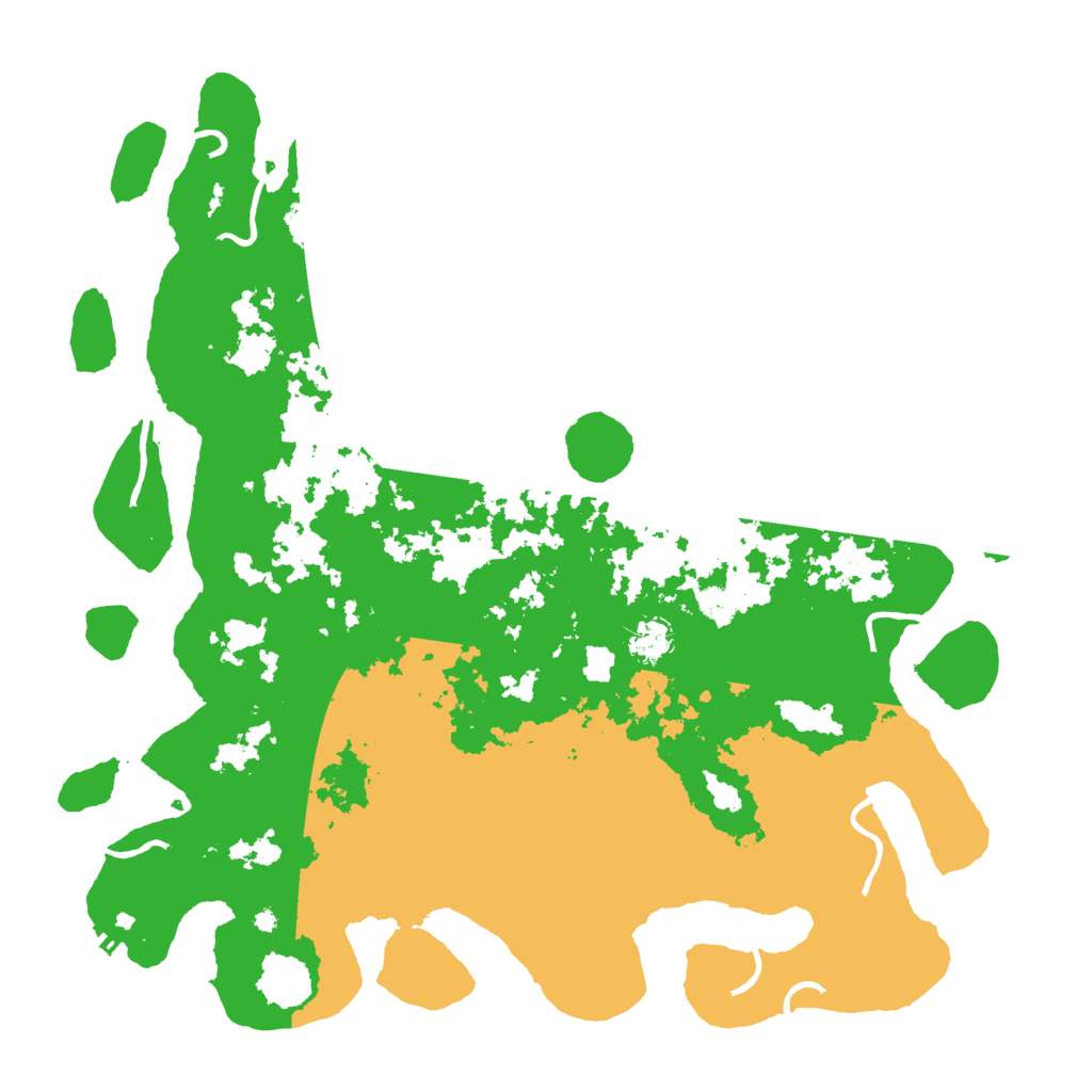 Biome Rust Map: Procedural Map, Size: 4500, Seed: 1036441713