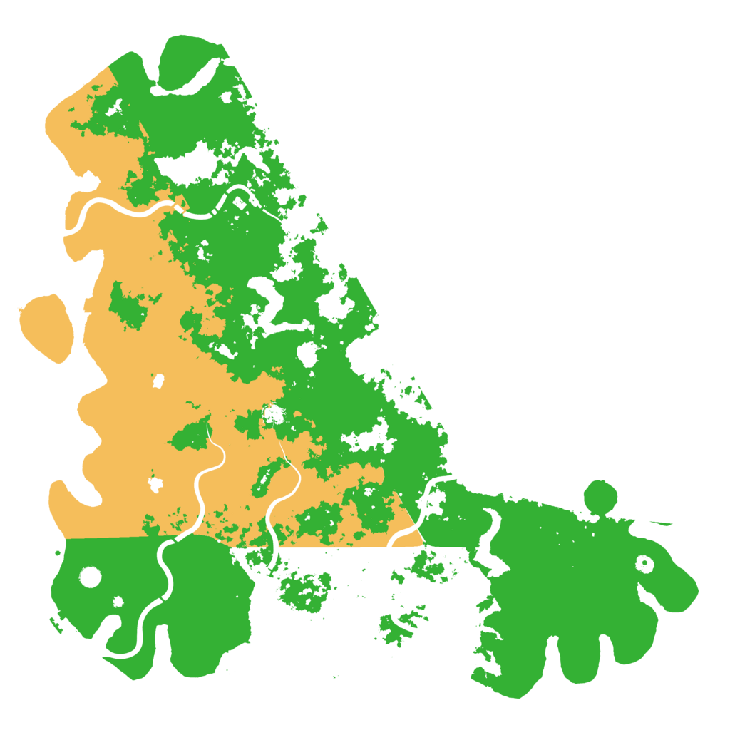Biome Rust Map: Procedural Map, Size: 6000, Seed: 29853